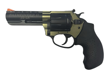 Charter Arms Pathfinder II .22 LR 3.5" 8-Shot DA/SA Revolver - OD Green/Black