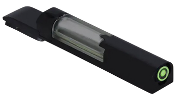 Meprolight FT Bullseye Front Sight Green Tritium/Fiber Optic for CZ P-10 S/SC/C/F Non Optics Ready - Black