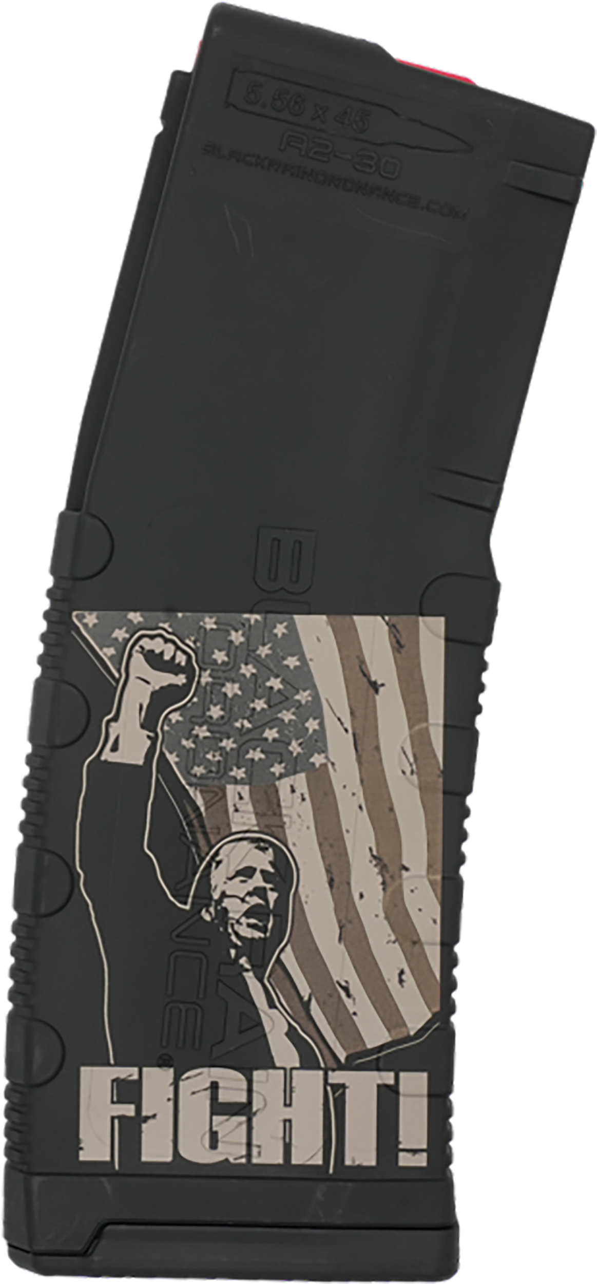 Black Rain Ordnance MAG30 Trump Fight AR-15 Magazine 30rd .223 Rem/5.56 NATO Black Polymer