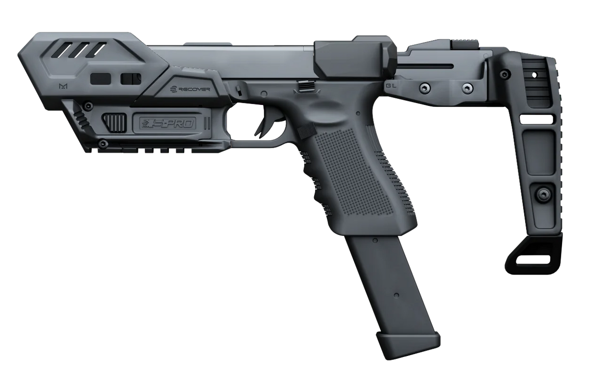Recover Innovations SPro Basic Kit Black Pistol Stabilizer - Springfield Hellcat