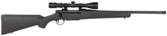 Mossberg Patriot 400 Legend 20" 4+1 Bolt-Action Rifle - Fluted Threaded Barrel, Black Synthetic Stock, 3-9x40mm Scope