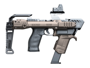 Recover Innovations S-Pro MG Full Kit Walther PDP Tan Pistol Stabilizer