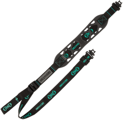 Girls With Guns Black Label 22.5"-39" Black Rubber Adjustable Rifle Sling