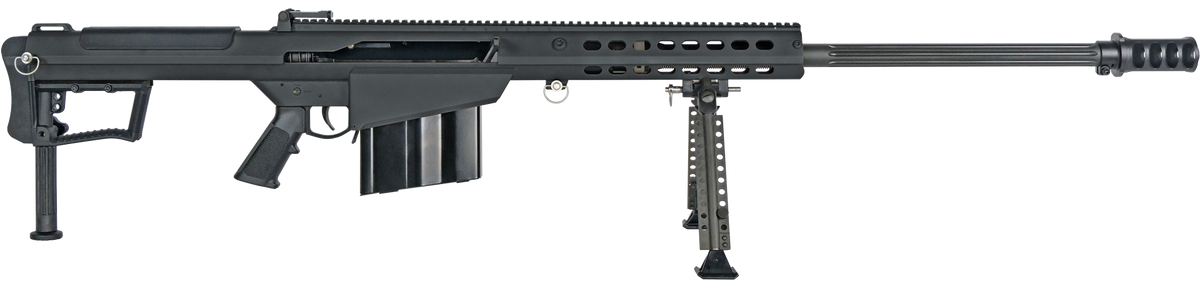 Barrett M107A1 50 BMG 29" 10+1 Semi-Auto Rifle - Fluted Barrel, M-LOK Handguard