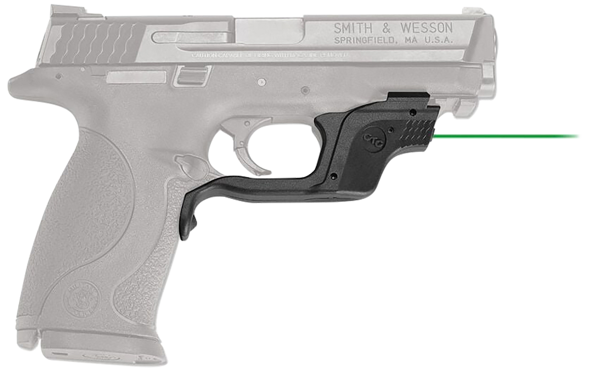 Crimson Trace LG-360G Laserguard Green Laser Sight for S&W M&P Full-Size & Compact - Black Polymer