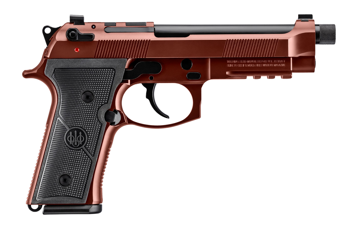 Beretta M9A4 Overlanding 9mm Luger 5.10" 18+1 DA/SA Semi-Auto Pistol - Clay Cerakote