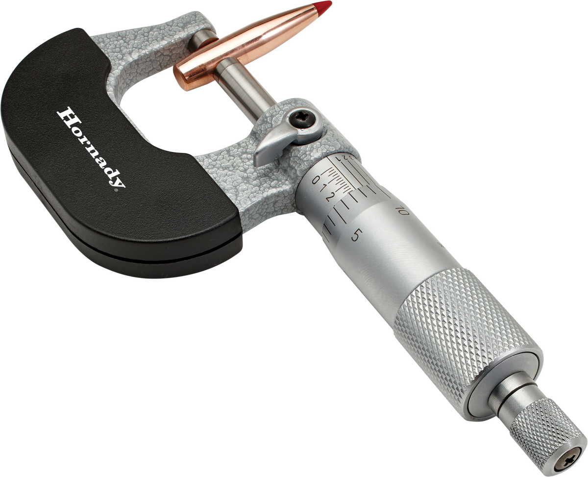 Hornady Standard Micrometer 0-1 Inch Silver Reloading Tool