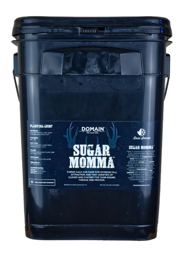 Domain Outdoor Sugar Momma Food Plot Seed Mix 1/2 Acre 3.25 lb Jug