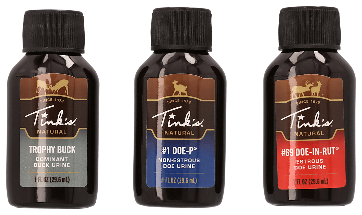 Tinks W6000 Natural Hunt Success Kit Deer Attractant 1 oz 3-Pack