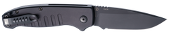 Hogue Ballista I 3.5" Automatic Drop Point 154CM Black Cerakote Folding Knife
