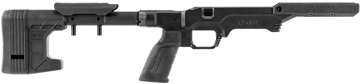 MDT Sporting Goods LSS Gen3 The Worker Chassis Black - Fits Tikka T3/T3X Short Action