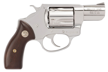 Charter Arms 73829 Undercover 38 Special 2" 5-Shot DA/SA Revolver - High Polished Stainless/Wood