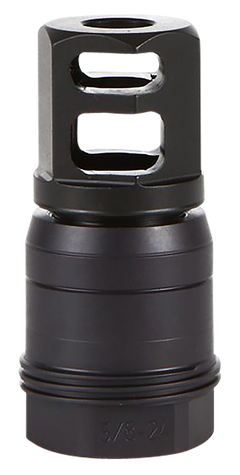 Sig Sauer Clutch-Lok QD Muzzle Brake 7.62mm 5/8x24 Black Stainless Steel - 90 Degree Taper
