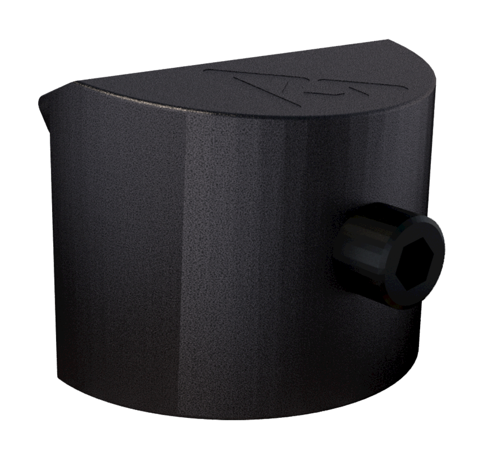 Rival Arms RA75G101A Grip Plug Glock Gen3 Black Aluminum