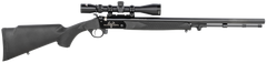 Traditions Buckstalker XT 50 Cal 209 Primer 24" Blued Barrel Black Synthetic Stock 3-9x40 Scope Muzzleloader