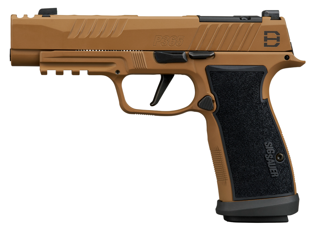 Sig Sauer P365 DH3 AXG Compact 9mm Luger 3.70" 21+1 Semi-Auto Pistol - Coyote Cerakote
