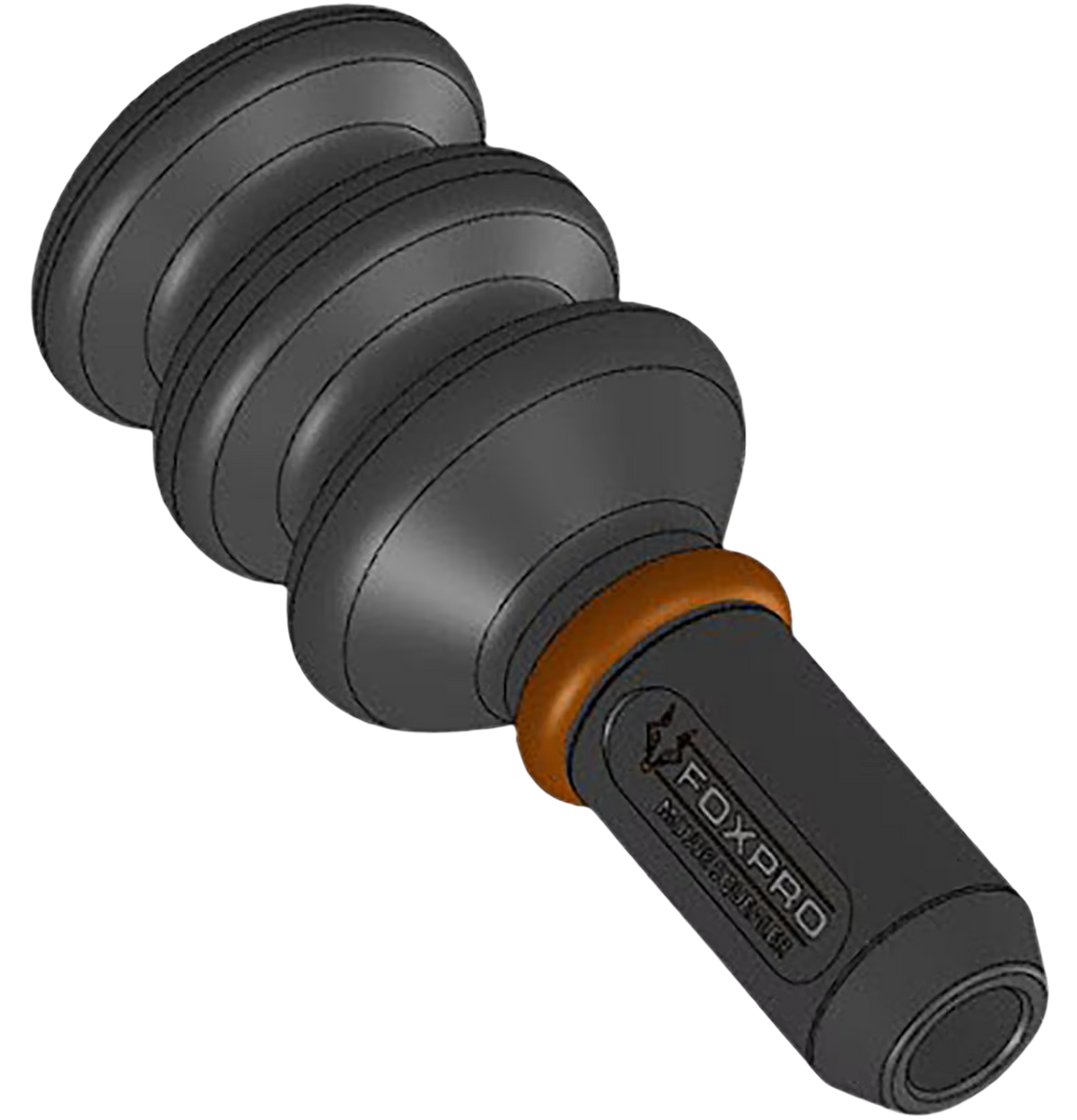 Foxpro Vole Squeaker Predator Hand Call Black Aluminum