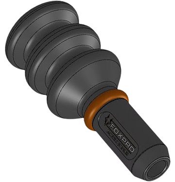 Foxpro Vole Squeaker Predator Hand Call Black Aluminum