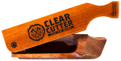 Primos PS244 Clear Cutter Box Call Turkey Mahogany/Walnut