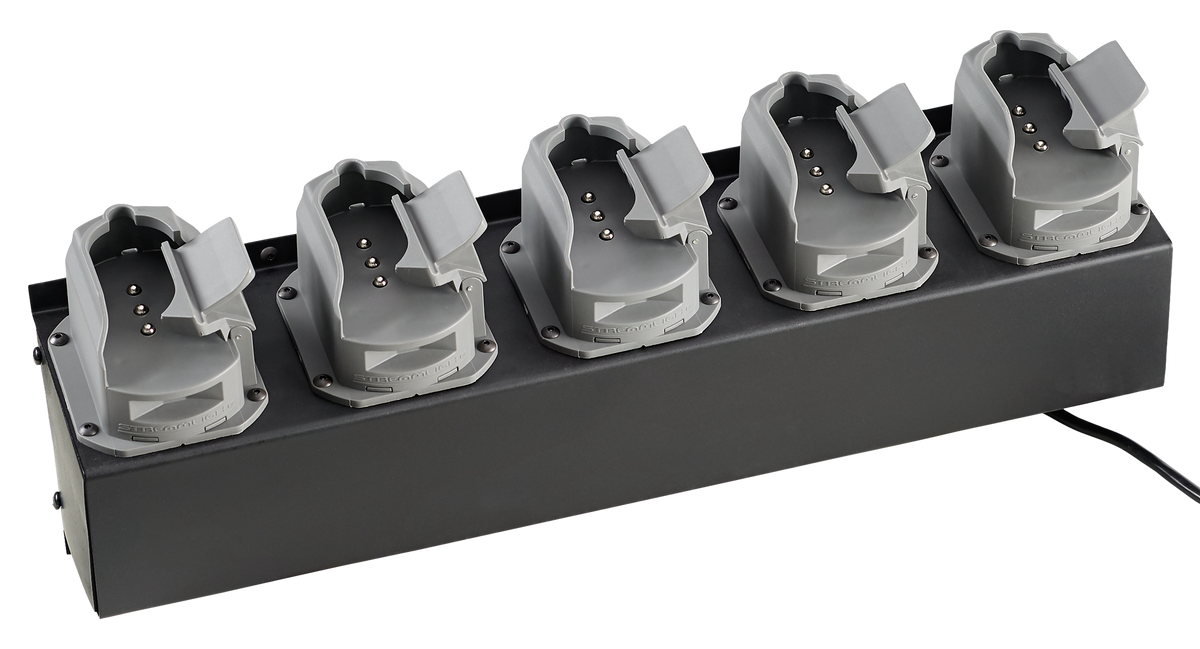 Streamlight 90912 Survivor X 12V DC 5-Unit Bank Charger