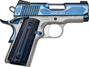 Kimber Ultra II 45 ACP 3" 7+1 Semi-Auto Pistol - Sapphire Blue PVD