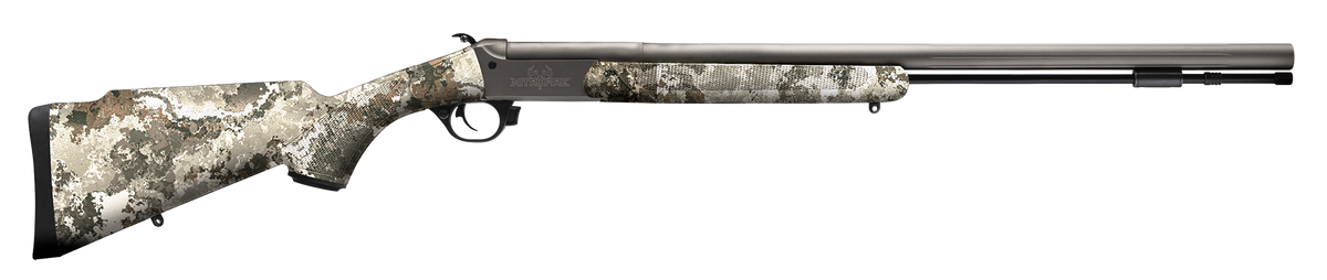Traditions NitroFire Pro 50 Cal 209 Primer 26" Fluted VAPR Sniper Gray Cerakote Veil Alpine Synthetic Single Shot Muzzleloader