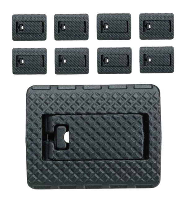 FAB Defense FX-MALC2B Locking Rail Cover Wide 9-Pack Black