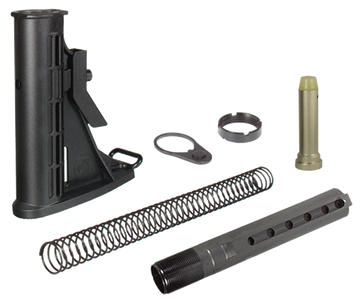 UTG Pro RBU6BM Mil-Spec 6-Position Stock Assembly AR-15/M16 Black