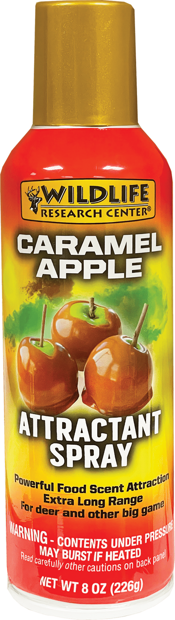 Wildlife Research 736 Food Scent Attractant Spray Caramel Apple Scent 8 oz Aerosol