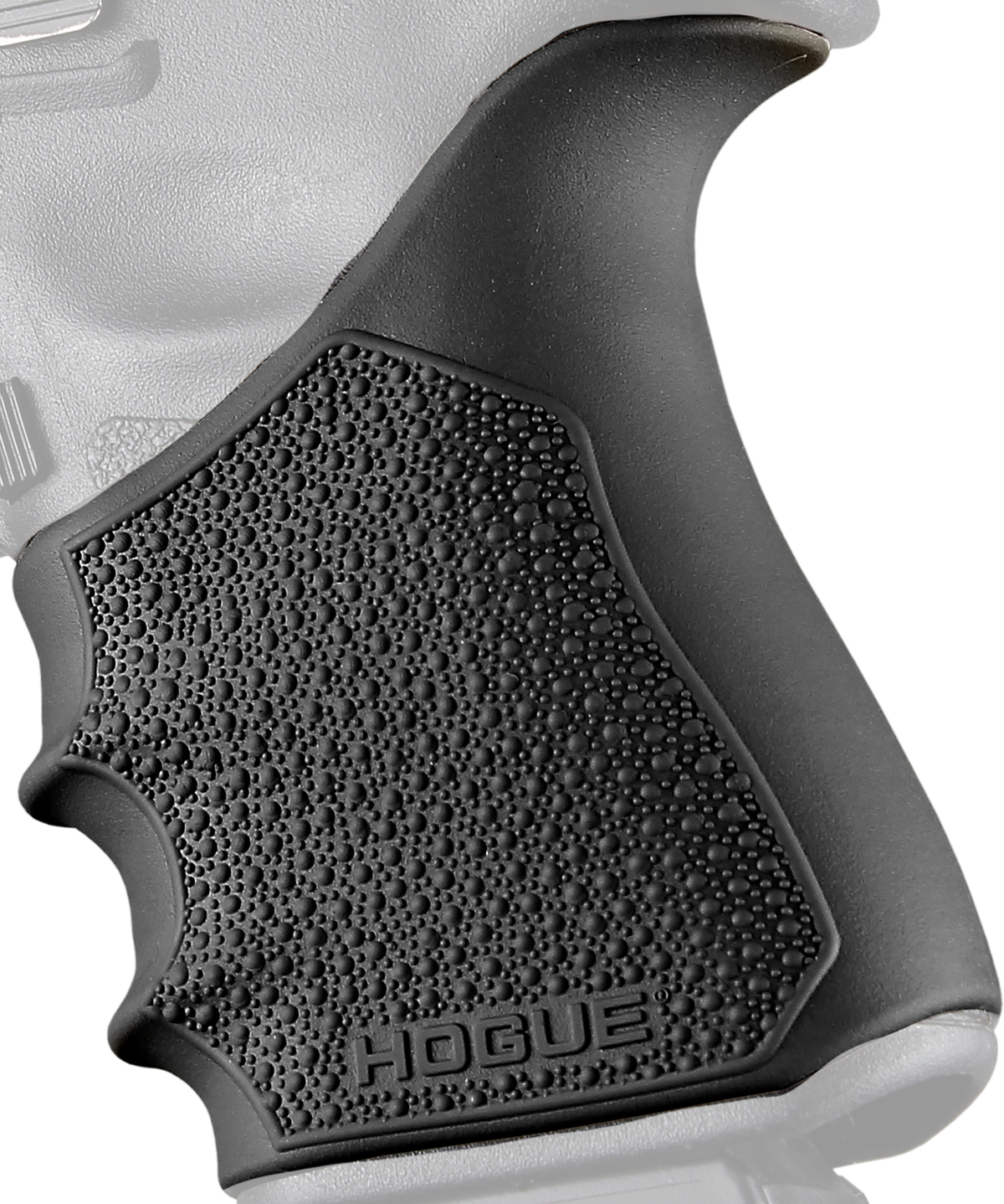 Hogue HandALL Beavertail Grip Sleeve Rubber Black - Glock 19/23/32/38 Gen 3/4