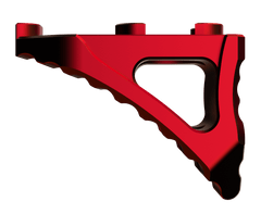 Rise Armament RA030RR Micro Hand Stop M-LOK Skeletonized 7075-T6 Aluminum - RISE Red