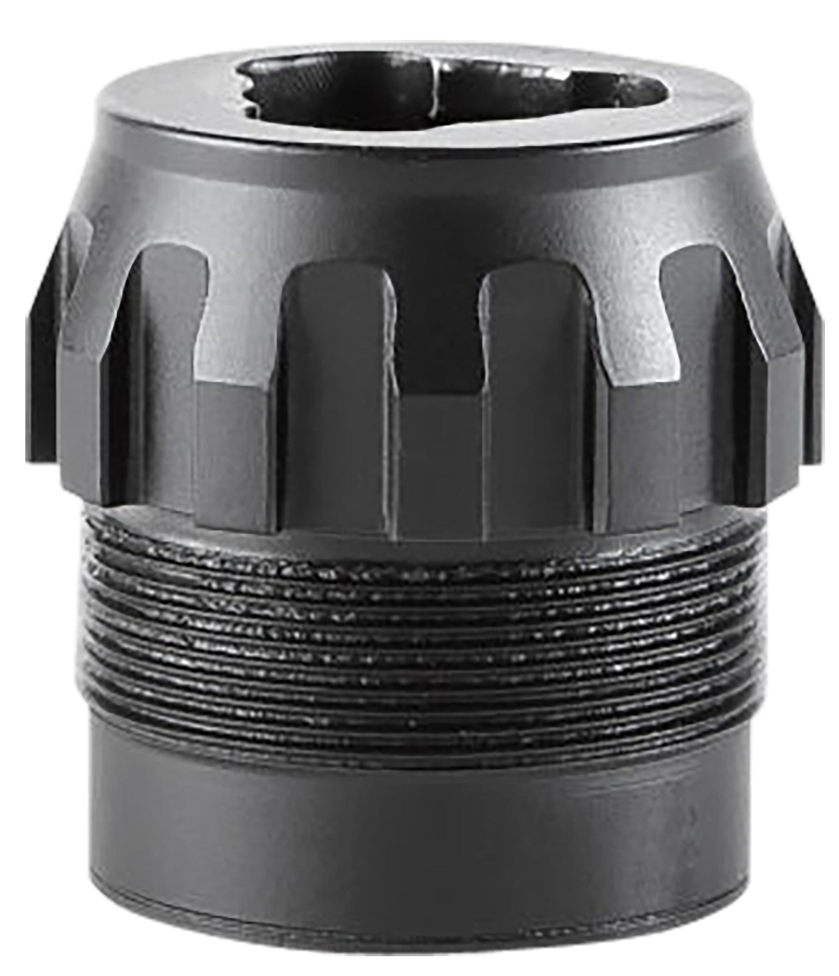 Dead Air DA444 P-Series 9mm 3-Lug Suppressor Adapter - Black Nitride