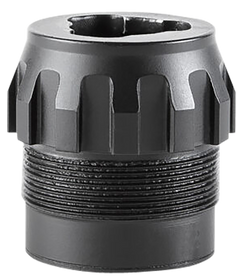 Dead Air DA444 P-Series 9mm 3-Lug Suppressor Adapter - Black Nitride