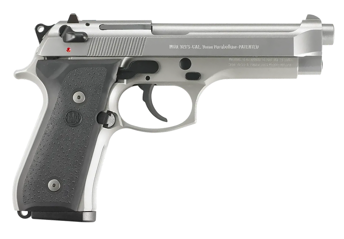 Beretta 92FS Inox 9mm Luger 4.9" 10+1 DA/SA Semi-Auto Pistol