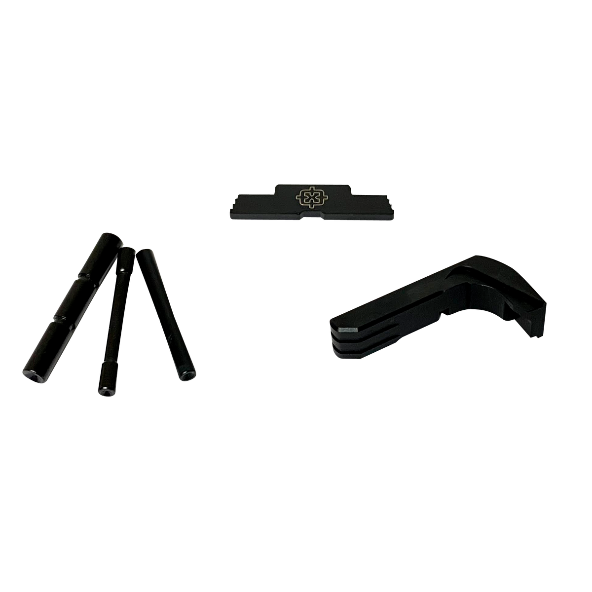 Cross Armory CRG5OKBK 3-Piece Kit Extended Glock 17/19/26/34 Gen5 Black Anodized