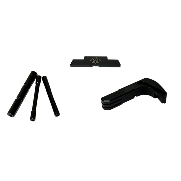 Cross Armory CRG5OKBK 3-Piece Kit Extended Glock 17/19/26/34 Gen5 Black Anodized