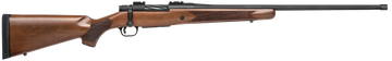 Mossberg Patriot 7mm PRC 24" 3+1 Bolt-Action Rifle - Matte Blued Fluted Threaded Barrel, Walnut Fixed Stock