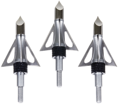 Allen 14635 Impact Fixed Blade Broadhead 100gr Stainless Steel 3 Pack