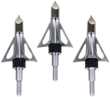 Allen 14635 Impact Fixed Blade Broadhead 100gr Stainless Steel 3 Pack