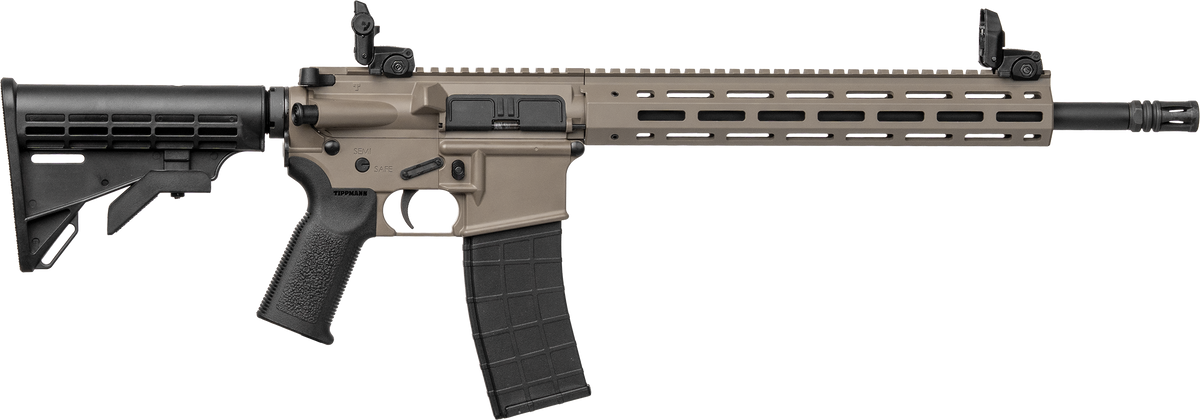 Tippmann Arms M4-22 Elite 22 LR 16" 25+1 Semi-Auto Rifle - FDE Receiver
