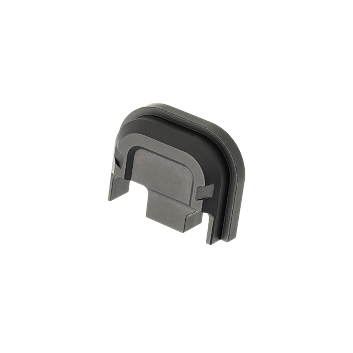 Tyrant CNC Slide Cover Plate Chevron Design Glock Gen 1-4 Black Aluminum