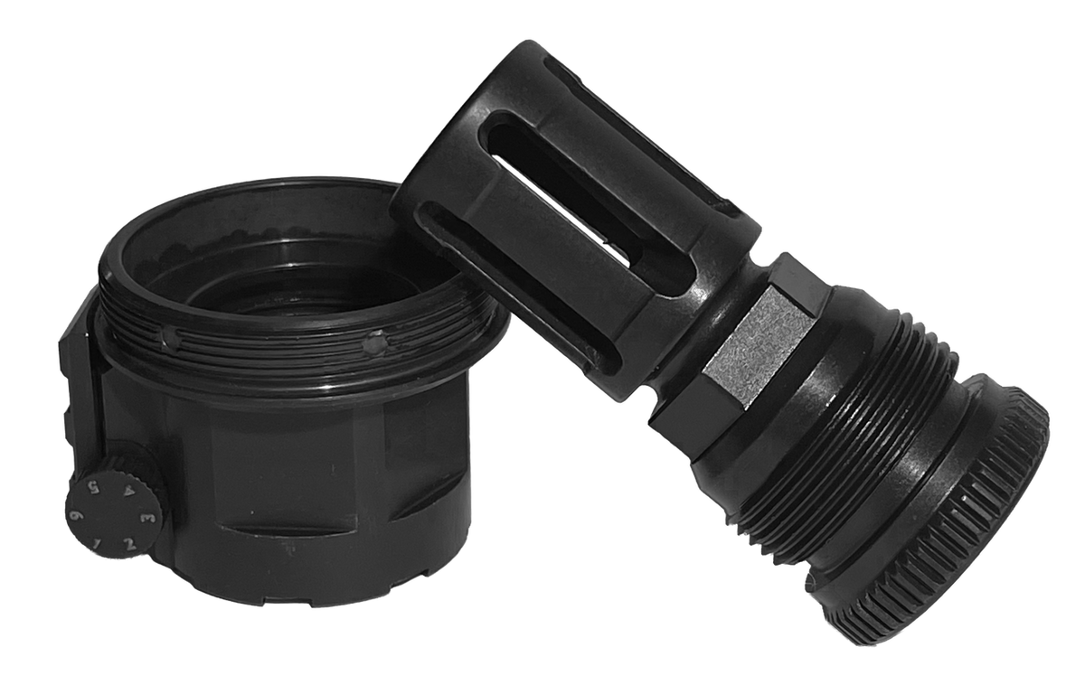 Silent Steel USA BoltLok Flash Hider 5.56 NATO 1/2x28 - Quick Detach Suppressor Mount