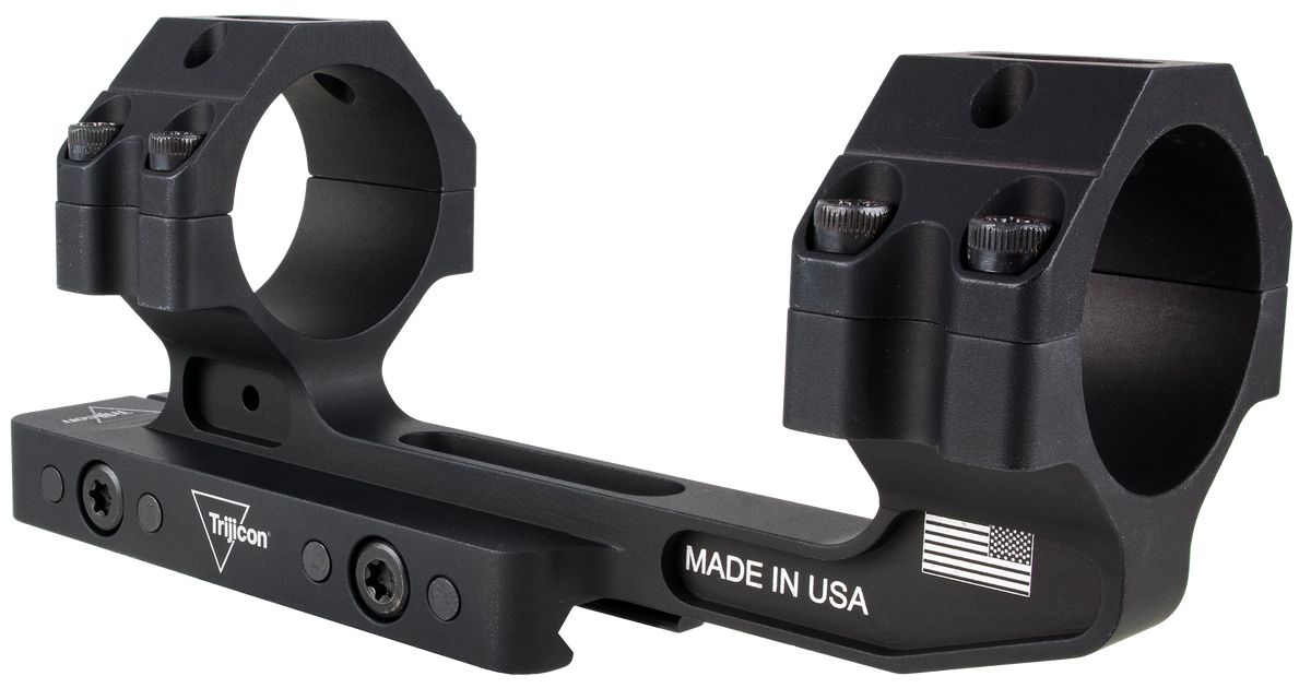 Trijicon AC22054 Cantilever Scope Mount/Ring Combo 30mm 1.535 in Picatinny - Matte Black Aluminum