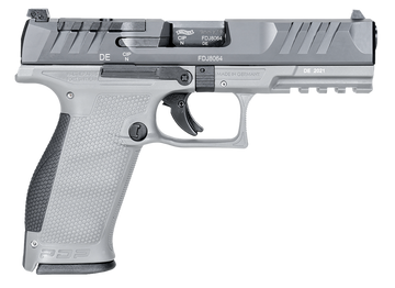 Walther Arms PDP Full Size 9mm Luger 4.50" 18+1 Semi-Auto Pistol - Gray/Stainless