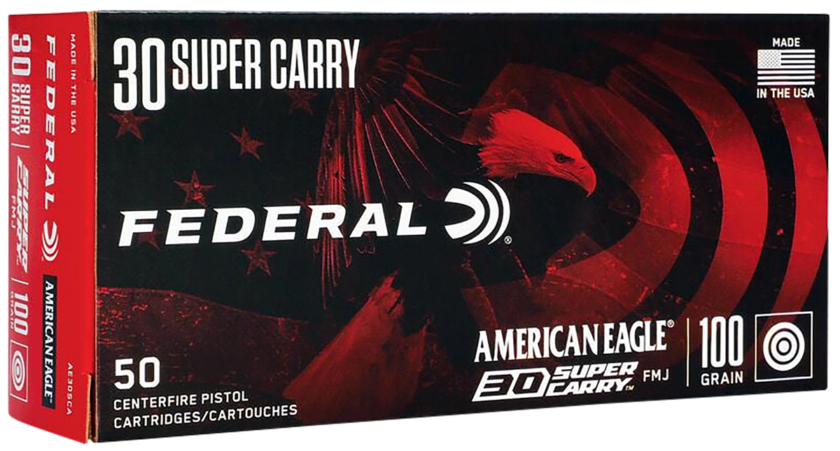 Federal American Eagle 30 Super Carry 100gr FMJ 50/20 - Box or Case