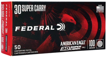 Federal American Eagle 30 Super Carry 100gr FMJ 50/20 - Box or Case