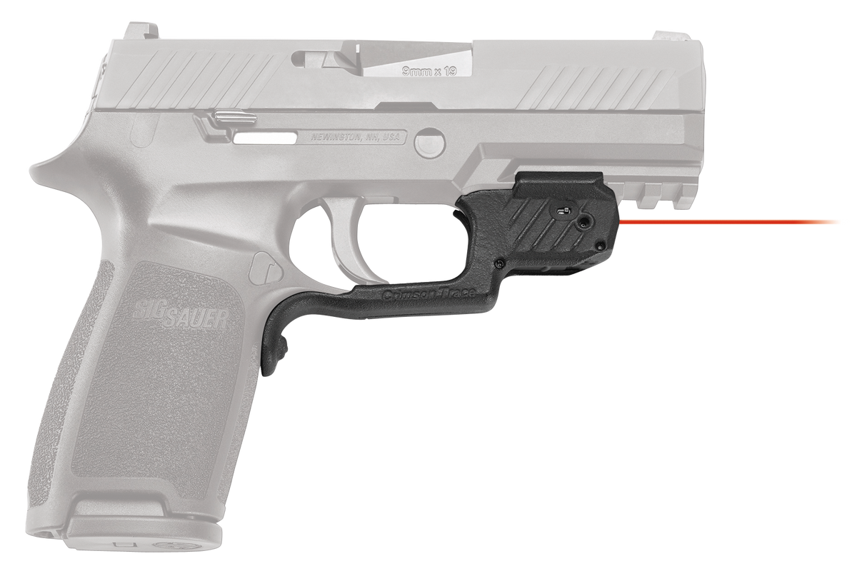 Crimson Trace LG-420 Laserguard Red Laser Sight for Sig Sauer P320/M17/M18 - Black Polymer