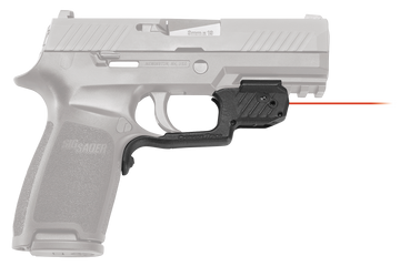 Crimson Trace LG-420 Laserguard Red Laser Sight for Sig Sauer P320/M17/M18 - Black Polymer