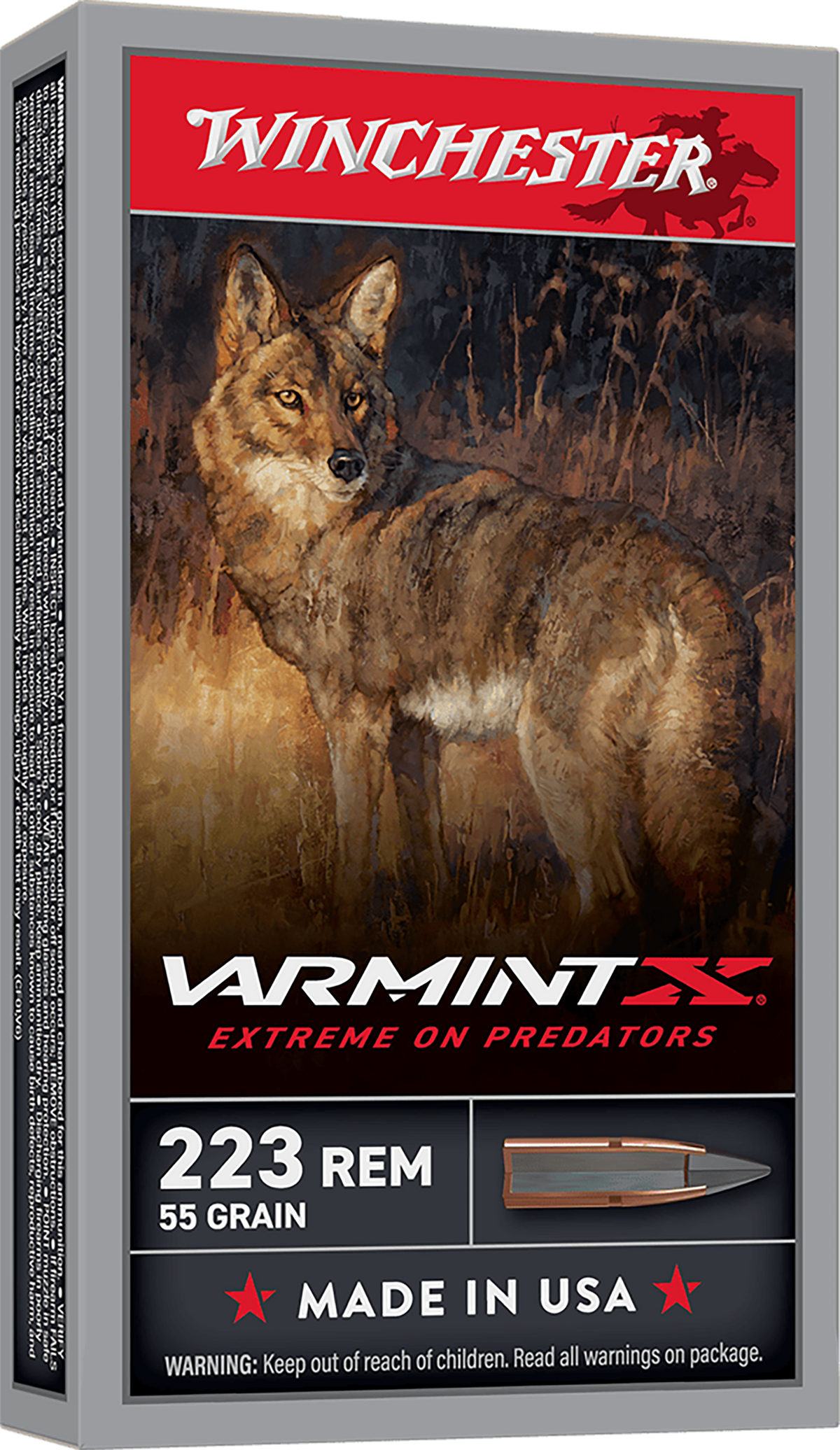 Winchester Ammo Varmint X 22-250 Rem 55gr Extreme Point 20 Rd - Box or Case