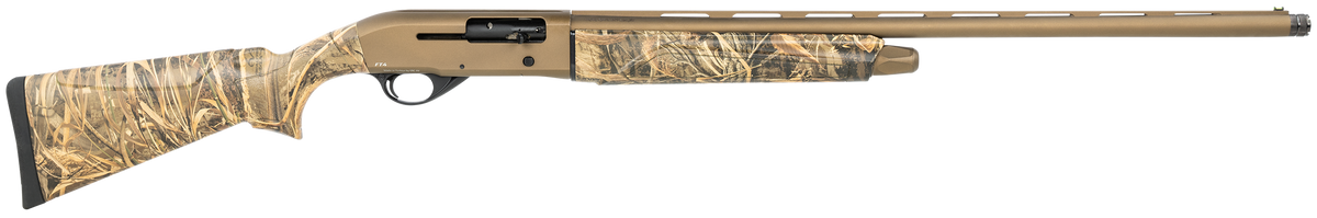 Pointer FT4 Field Trek 12 Gauge 28" 5+1 Semi-Auto Shotgun - Burnt Bronze Cerakote, Realtree Max-5
